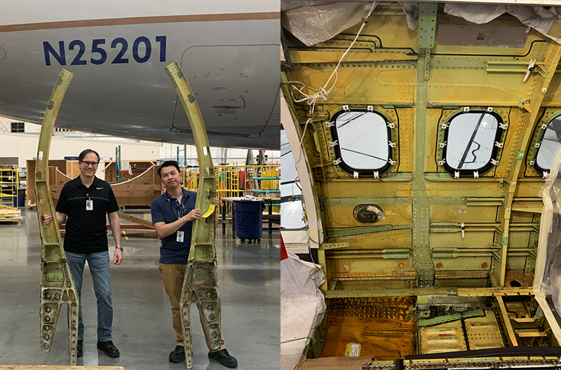 Huge thanks to ESC OSV Engineer Eric Goss (pictured left), Structures Engineer Eugene Liow (pictured right) and Structures Engineer Mark Schweitzer (not pictured) who were on site to support this project. As a sidebar, I’d also like to congratulate Eric on his 25th anniversary with the company back in May!